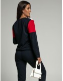 Women\'s navy blue tracksuit set FI581 - Online store - Boutique